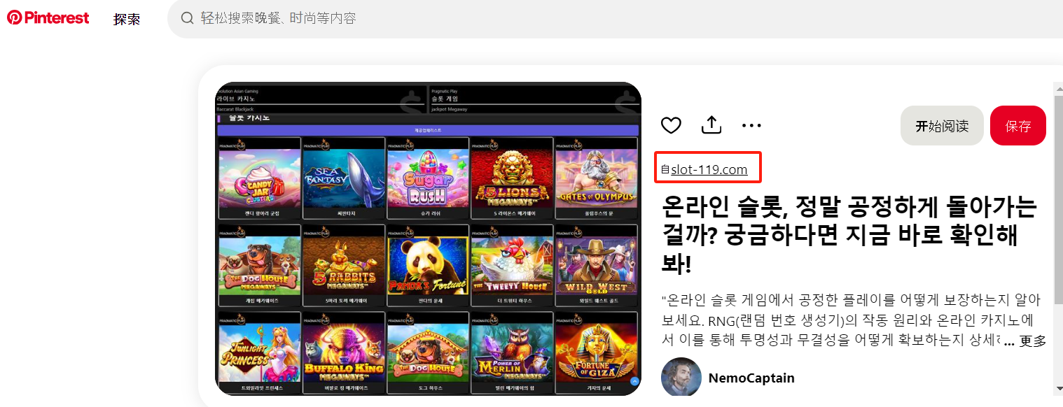 Pinterest图片外链案例案例截图